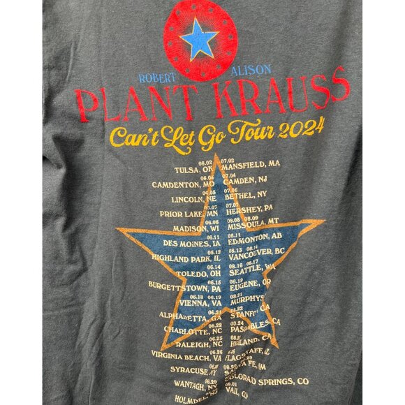 Robert Plant Alison Krauss 2024 Concert T-shirt - Picture 10 of 11